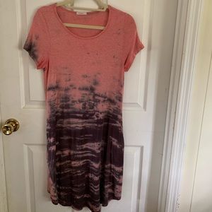 Tie dye dress.
